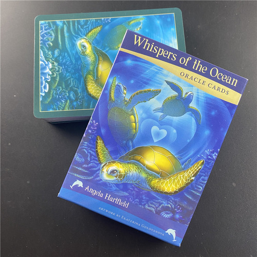 Cards Whispers Of Ocean Oracle Cards Juegos De Mesa De Adivi