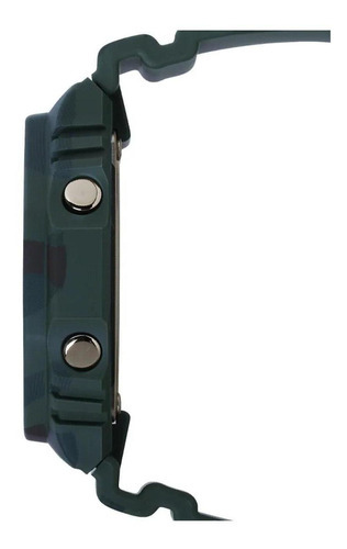 Reloj Casio G-shock Gae-2100we Para Caballero Color de la correa Verde Color del bisel Verde