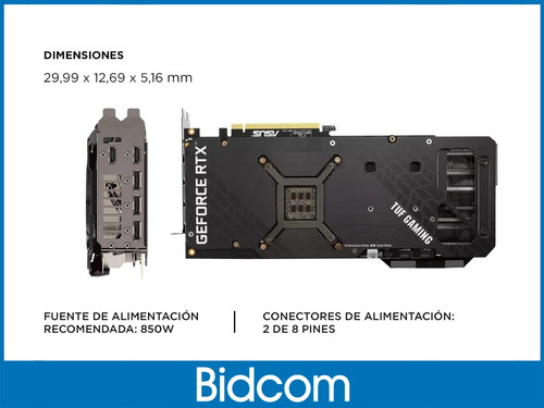 Placa De Video Asus Geforce Rtx 3080 10gb Oc Tuf Gaming