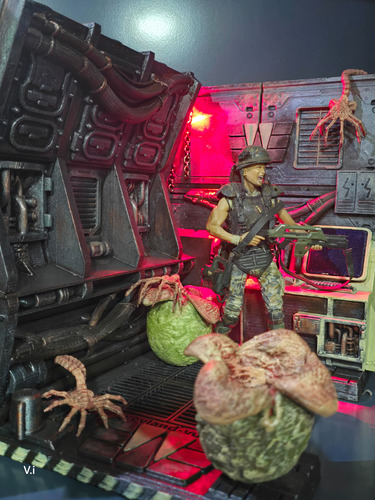 Maqueta Alien Para Neca O Figuras Similares. Escala 1/10