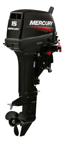 Motor De Popa Mercury 15hp Super Leia Anuncio - Pronta Entre