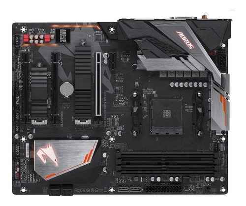 Placa Mãe Gigabyte B450 Aorus Pro Wifi Amd Am4 Ddr4 Ryzen Cor Preto