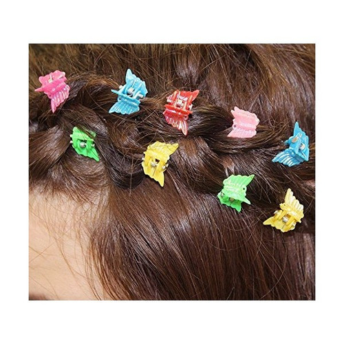50 Pack De 90 De Las Pinzas De Pelo De La Mariposa, De 90 Cl