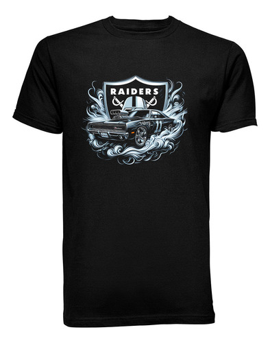 Playera T-shirt Los Malosos Raiders Auto Deportivo