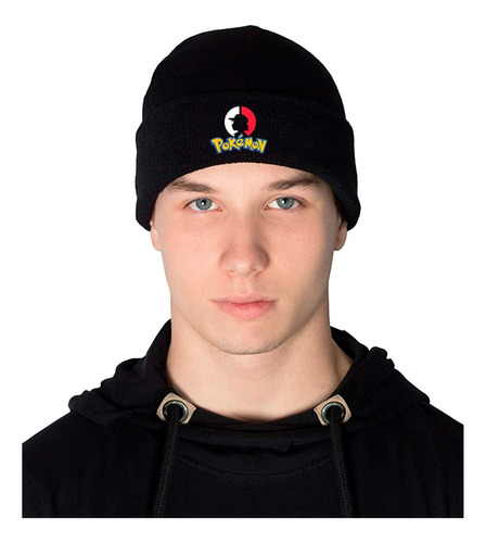  Gorro Tejido Unisex Dtf Pokémon Pokebola Ash Ketchum