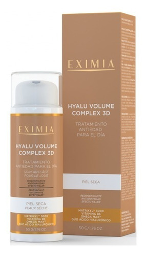 Eximia Hyalu Volume Complex 3d Anti-edad Día Piel Seca 50ml