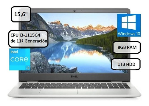 Dell Inspiron 3501 15,6  Intel I3-1115 Ram 8gb Hdd 1tb Win10