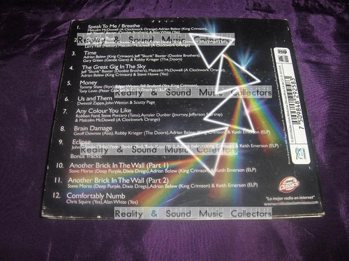 Dark Side Of The Moon All Stars Tribute Cd Pink Floyd (Usado)