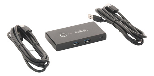 Hub Ugreen Para Compartir 4 Puertos Usb 3.0 A 2 Pc S, 30768