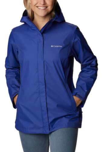 Campera Columbia Arcadia Impermeable Respirable Outdoor Dama