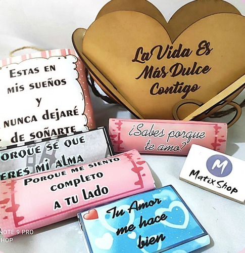Imagen 2 de 2 de Dulces - Regalos Personalizados Parejas - San Valentin
