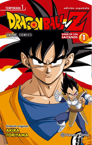 Libro Dragon Ball Z Saga Saiyanos - Toriyama, Akira