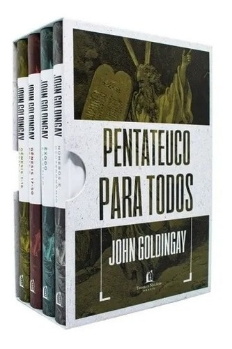 Box Pentateuco Para Todos John Goldingay Capa Dura Luxo