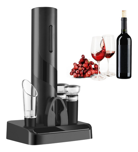 Abridor Eléctrico De Botellas De Vino Set De 6 Unidades