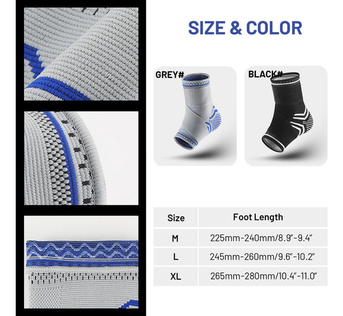 Tobillera Ajustable Para Baloncesto Deportivo ,