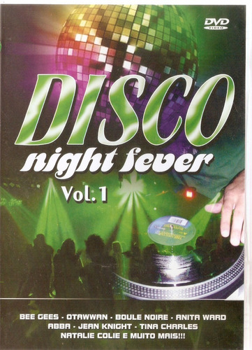 Dvd Disco Night Fever - Vol.1 - Novo Lacrado