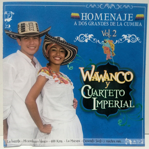 Cd Wawanco Y Cuarteto Imperial ( Homenaje A 2 Grandes Vol 2)