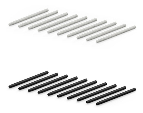 20 Pack Nibs Pens Contains 10 Standard Nibs 10 Fe...