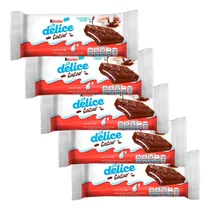 Comprar 5 Piezas Pastelito Kinder Délice Cacao Chocolate Leche
