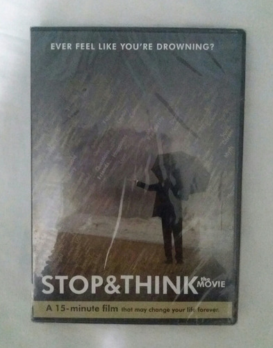 Stop & Think The Movie Dvd Original Nuevo Sellado