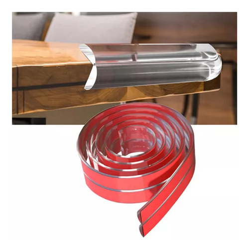 Protector De Esquina Para Mesa, Vidrio, Madera, Rollo De Pvc