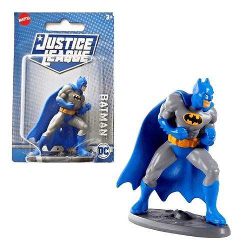 Mini Figura Dc Comics Liga Da Justiça Batman Classico Ggj13