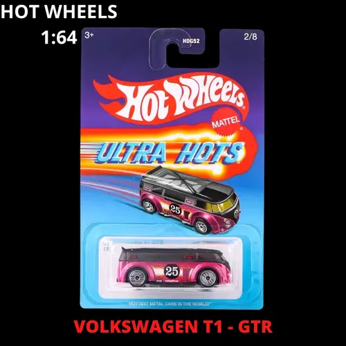 Hot Wheels Ultra Hots Volkswagen T1 - Gtr 2025 1:64 Mattel