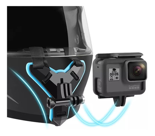 Montura Frontal Para Casco Gopro Hero 8/7/6/5/4