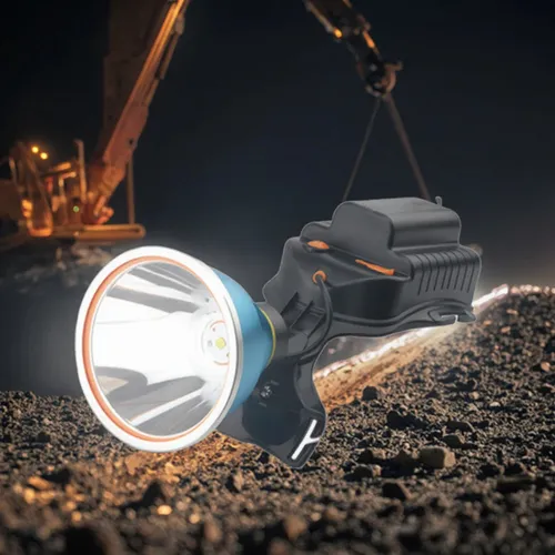 Lampara Camping Cabeza Focos Para Cazar Led Recargable 1500w