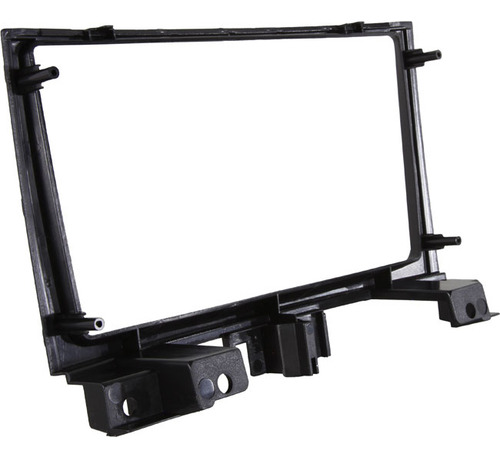 Moldura Painel 9 Polegadas Preto Fosco Sprinter 2006 A 2015 Cor Preta