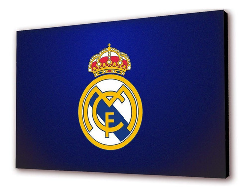 Cuadro 50x30cms Decorativo Real Madrid!!!+envío Gratis