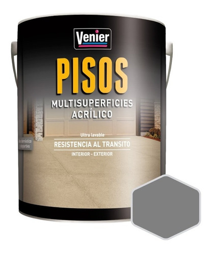 Venier Pisos Multisuperficies Int/ext | +4 Colores | 20lt