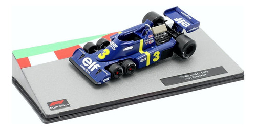 Formula 1 Tyrrell P34 6 Ruedas De Jody Scheckter 1976  1:43