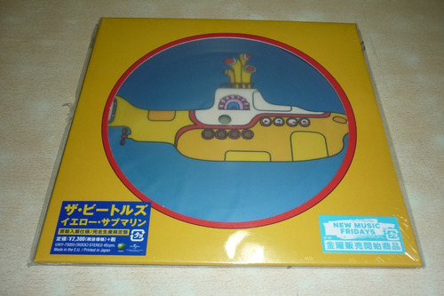 Beatles Yellow Submarine Vinilo Simple Picture Disc  Ggjjzz