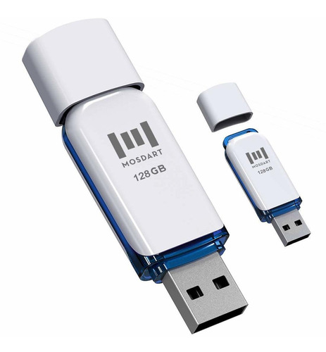 Mosdart Usb Flash Drive 2 Pack 128 Gb Exfat Thumb Jump