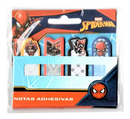 Genial Sticky Notes Block Notas Adhesivas Spiderman Marvel