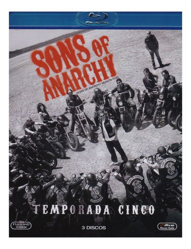 Hijos De La Anarquia Sons Of Anarchy Temporada 5 Blu-ray