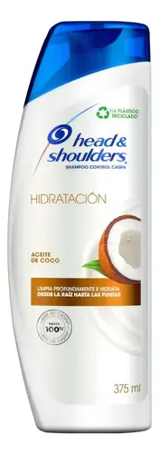 Shampoo Head & Shoulders Control Caspa Hidratación 375ml