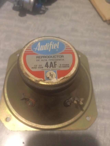 Tweeter Audifiel 4af 4puLG. Usado Para Reparar A Solo 3usd