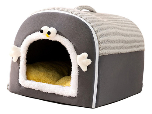 Casa Portátil Para Perros 2 En 1, Cama Para Perros Y S