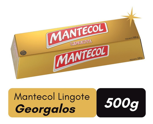 Mantecol Lingote X 500g Sin Tacc