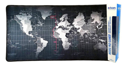 Mouse Pad Gamer 700x350 (mapa Do Mundo Matrix)