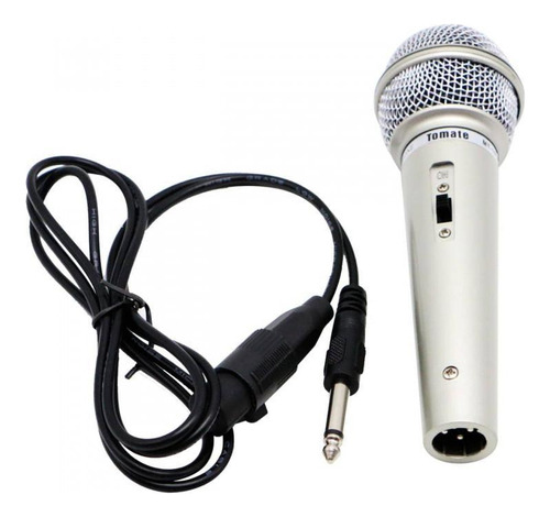 Microfone Dinâmico Unidirecional Profissional Tomate Mt-1018