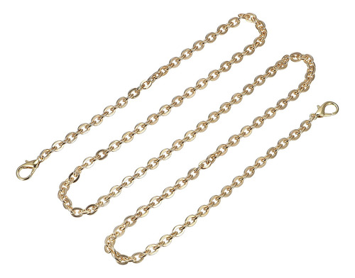 Uxcell Purse Chain Strap, 39 X0.22  Flat Chain Strap Handbag