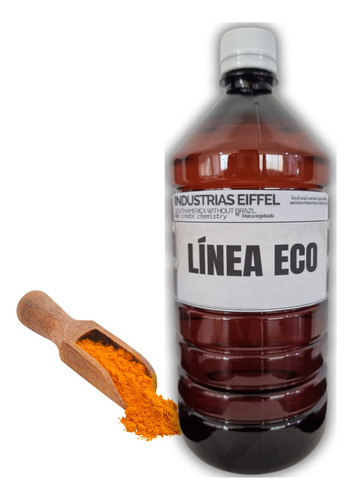 Óleo Extracto Aceite Natural De Cúrcuma  Eco 1 Litro