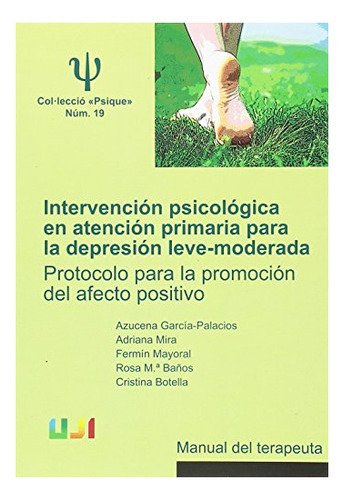 Libro Intervencion Psicologica En Atencion Primaria Tera De