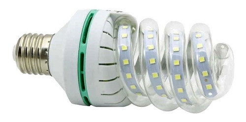 Foco Led 12w Ahorrador Espiral Ilumina 65w 840lm Luz Blanca