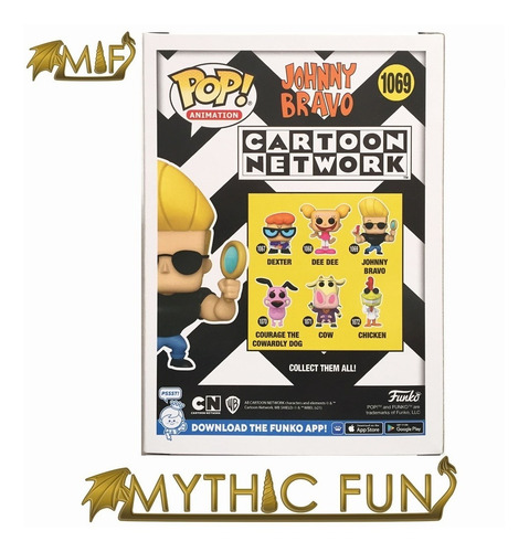 Funko Pop Cartoon Network - Johnny Bravo 1069 (Usado)