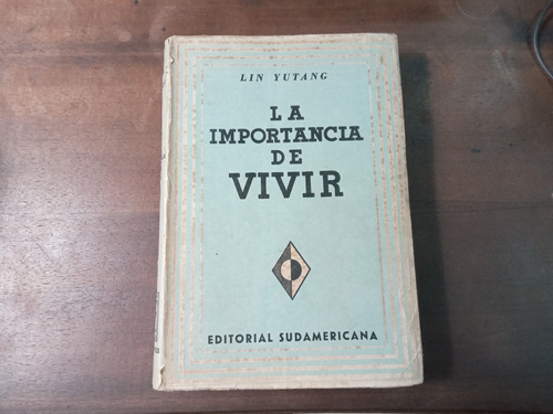 Libro La Importancia De Vivir    Lin Yutang