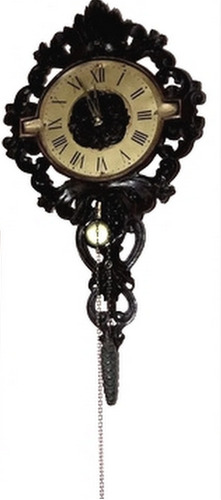 Reloj Colgante De Pared Origen Aleman Con Pendulo